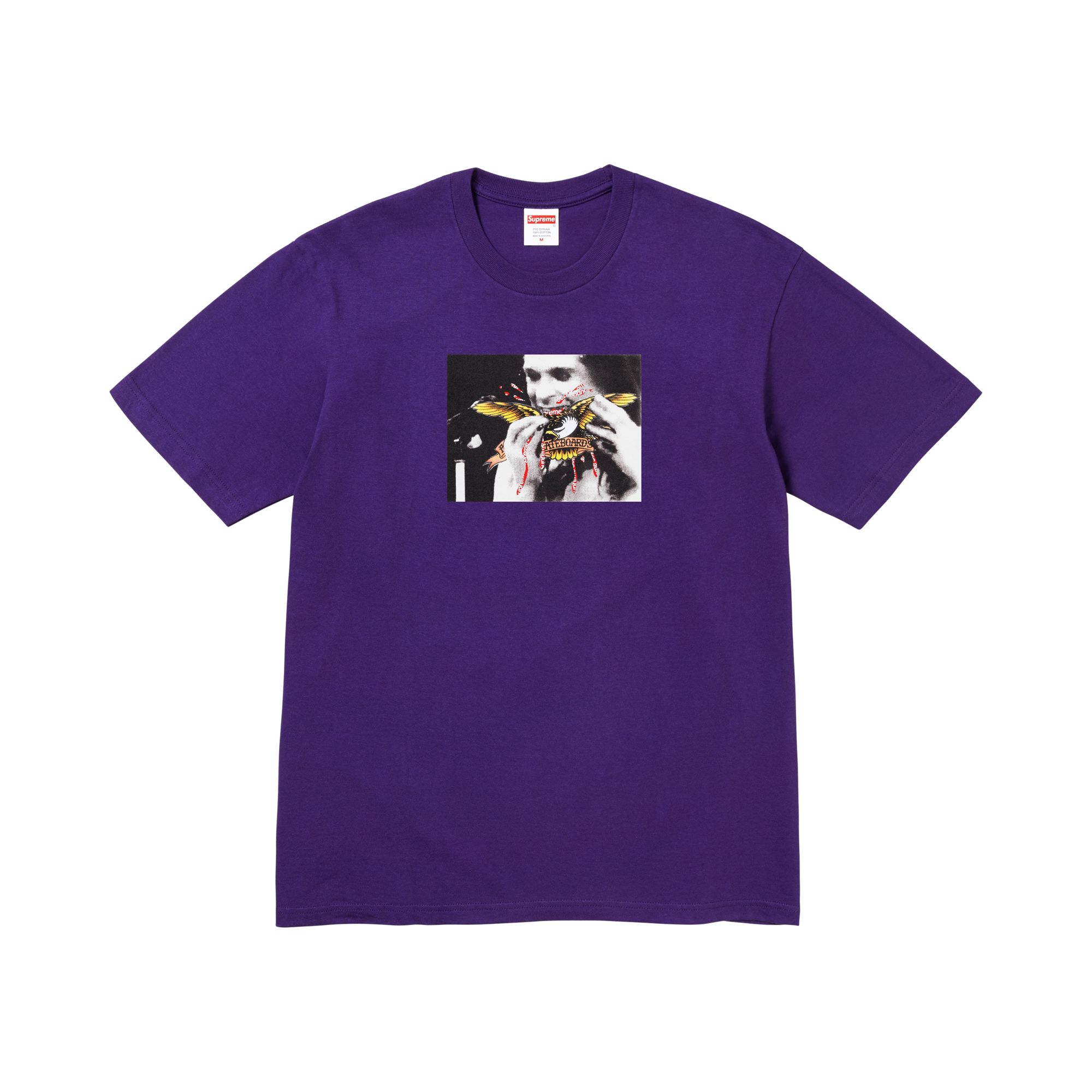 Pre-owned Supreme X Antihero Ozzy Tee 'purple' | Men's Size M