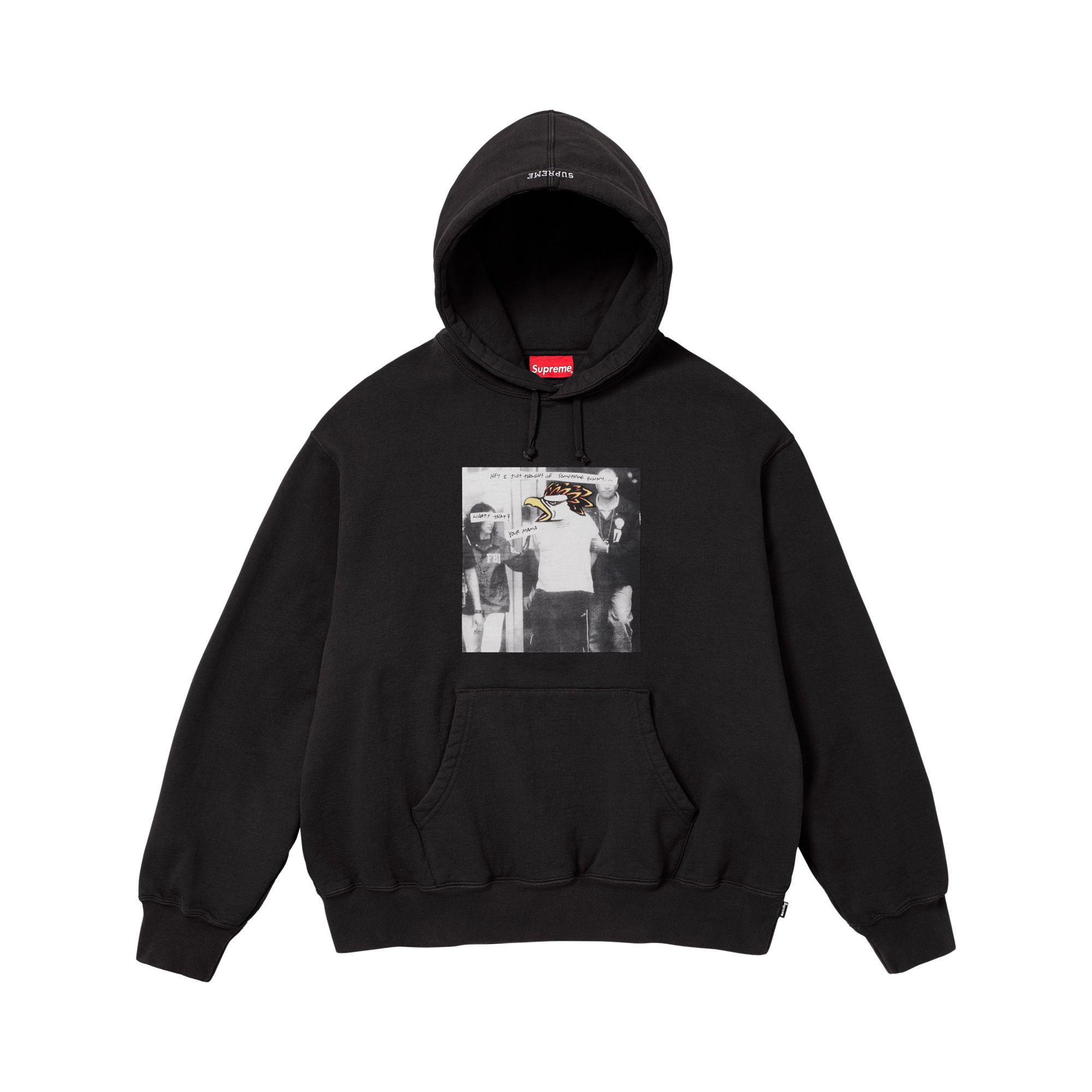 SUPREME Pre-owned X Antihero Hooded Sweatshirt 'black' | Men's Size Xl