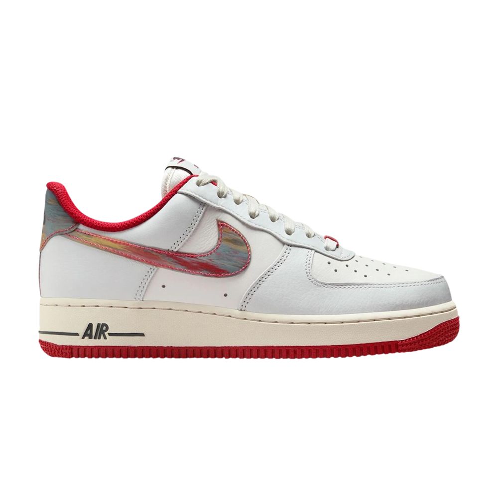 Nike Wmns Air Force 1 '07 'Brushstroke' | Red | Women's Size 6 - IM7380-030