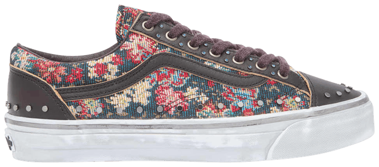 Vans Old Skool 36 Vibram Black Floral