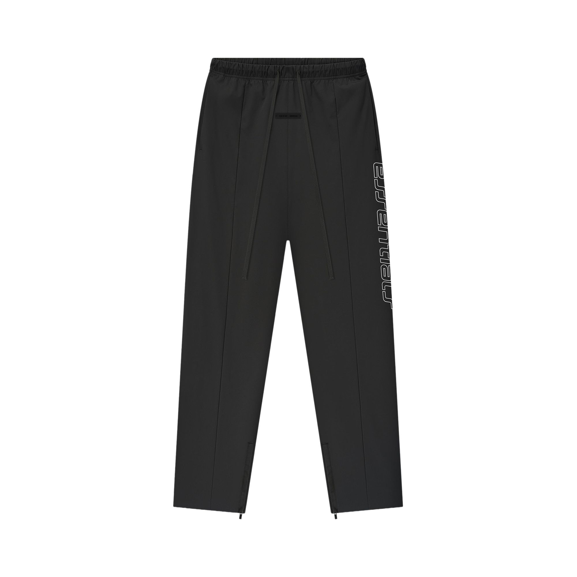 Pre-owned Essentials Fear Of God  Tech Nylon Relaxed Track Pant 'vintage Black' | Men's Size Xxl
