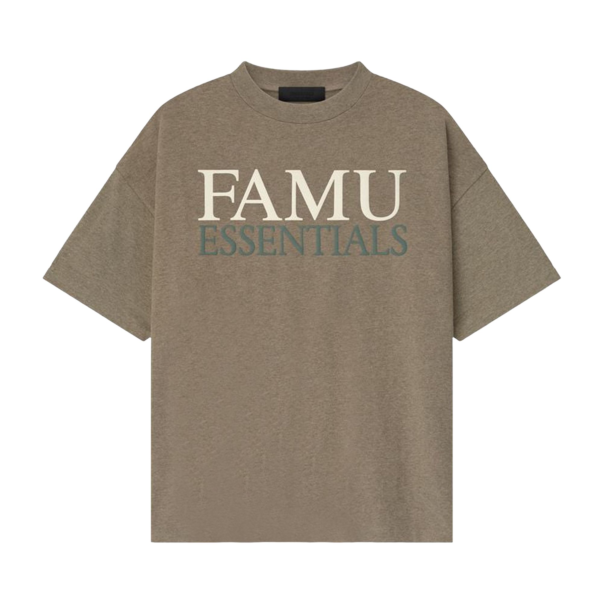 Pre-owned Essentials Fear Of God  Famu 90s Tee 'homestead Heather' | Grey | Men's Size S In Gray