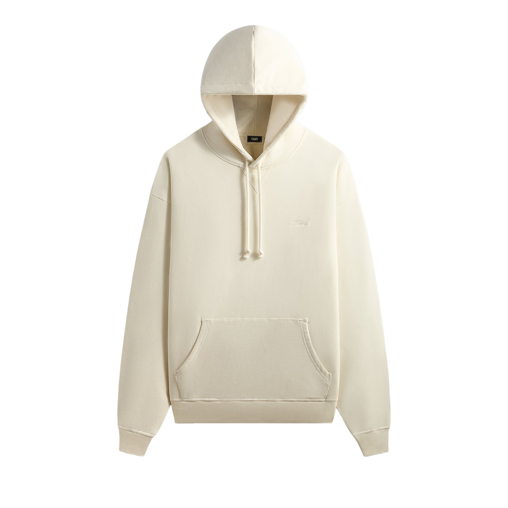 KITH Pre-owned Sueded French Terry Nelson Hoodie 'sandrift' | Cream | Men's Size L In White