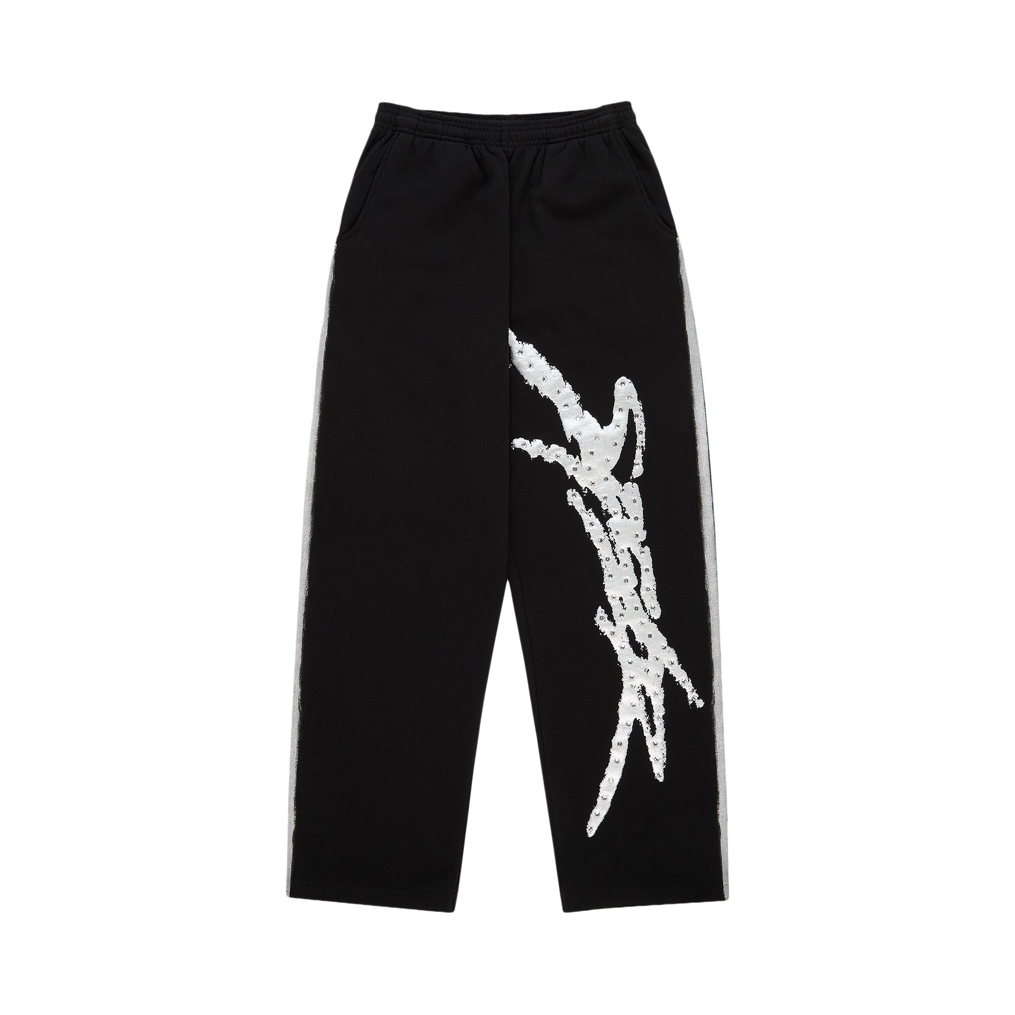Pre-owned Sp5der Screaming Eagle Sweatpant 'black' | Men's Size Xl