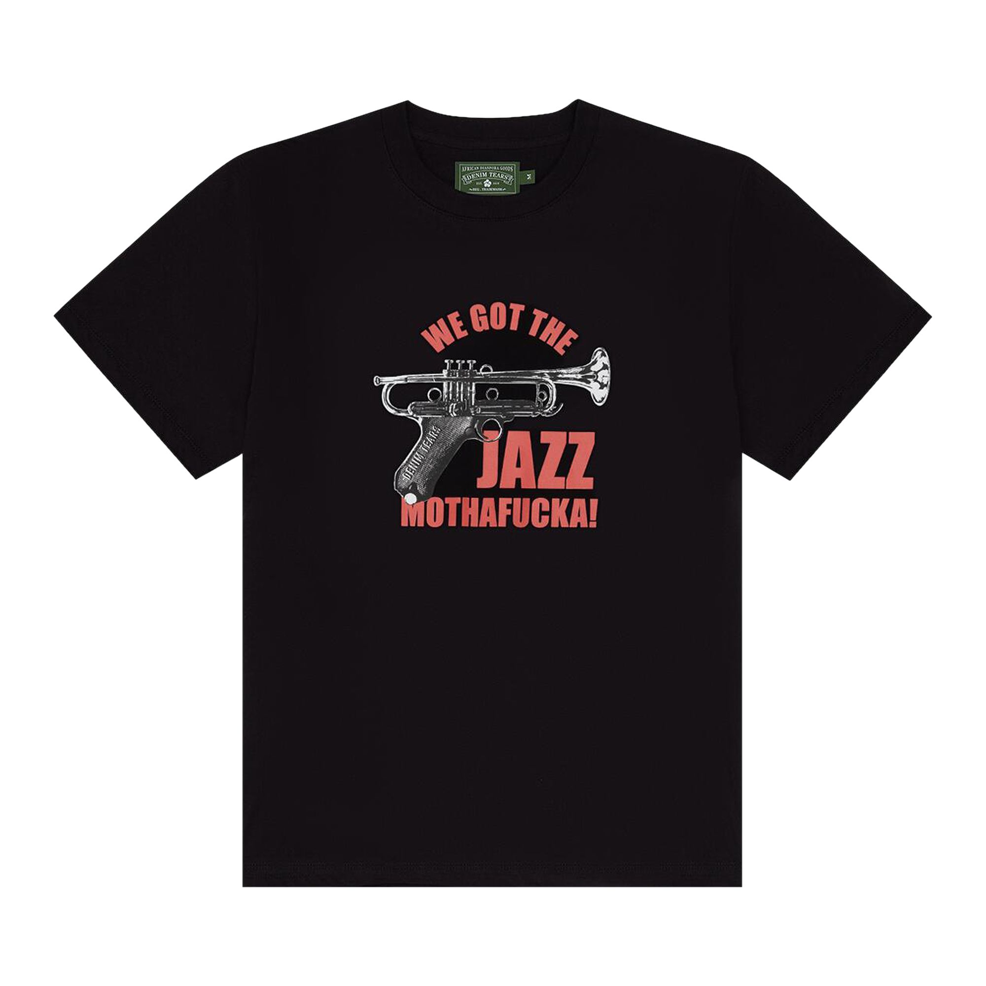 DENIM TEARS Pre-owned St. Albans Jazz Tee 'black' | Men's Size S