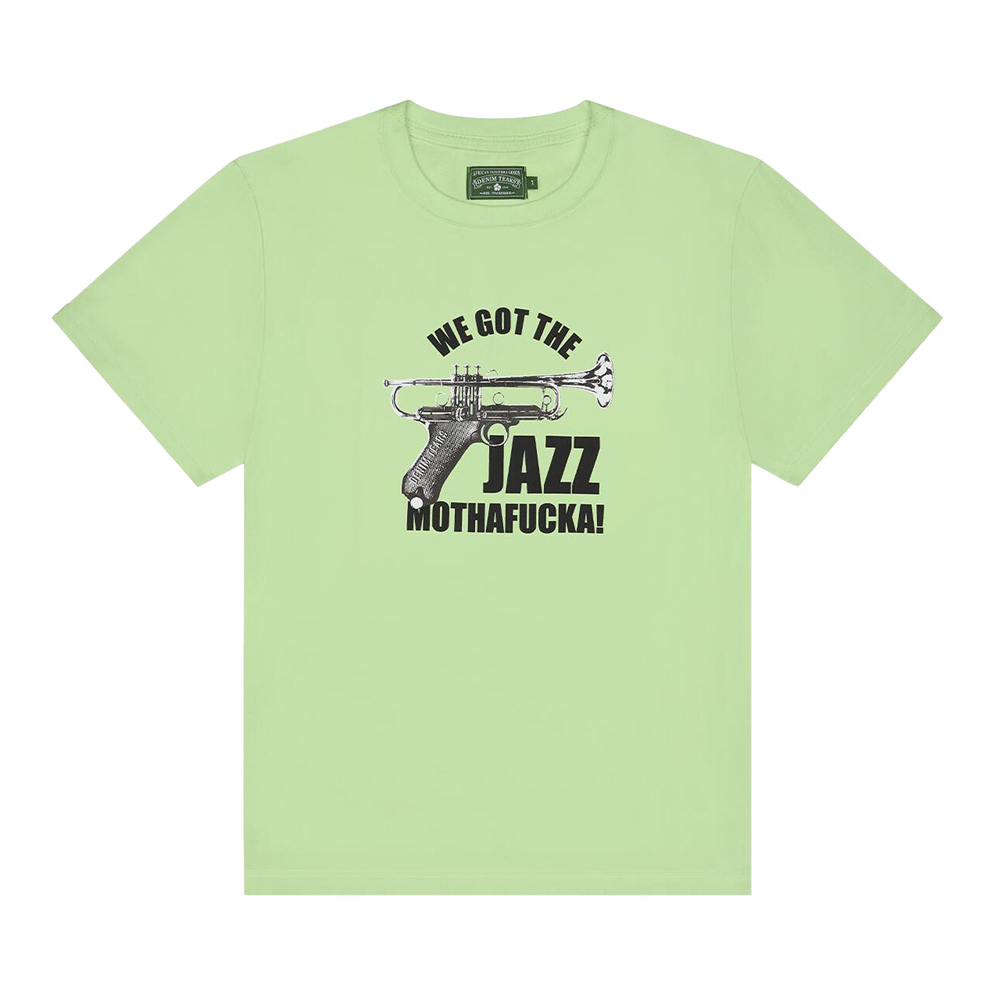 DENIM TEARS Pre-owned St. Albans Jazz Tee 'mint' | Green | Men's Size M