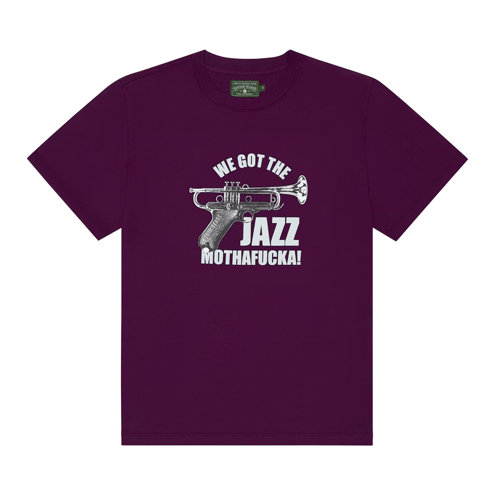 DENIM TEARS Pre-owned St. Albans Jazz Tee 'purple' | Men's Size S