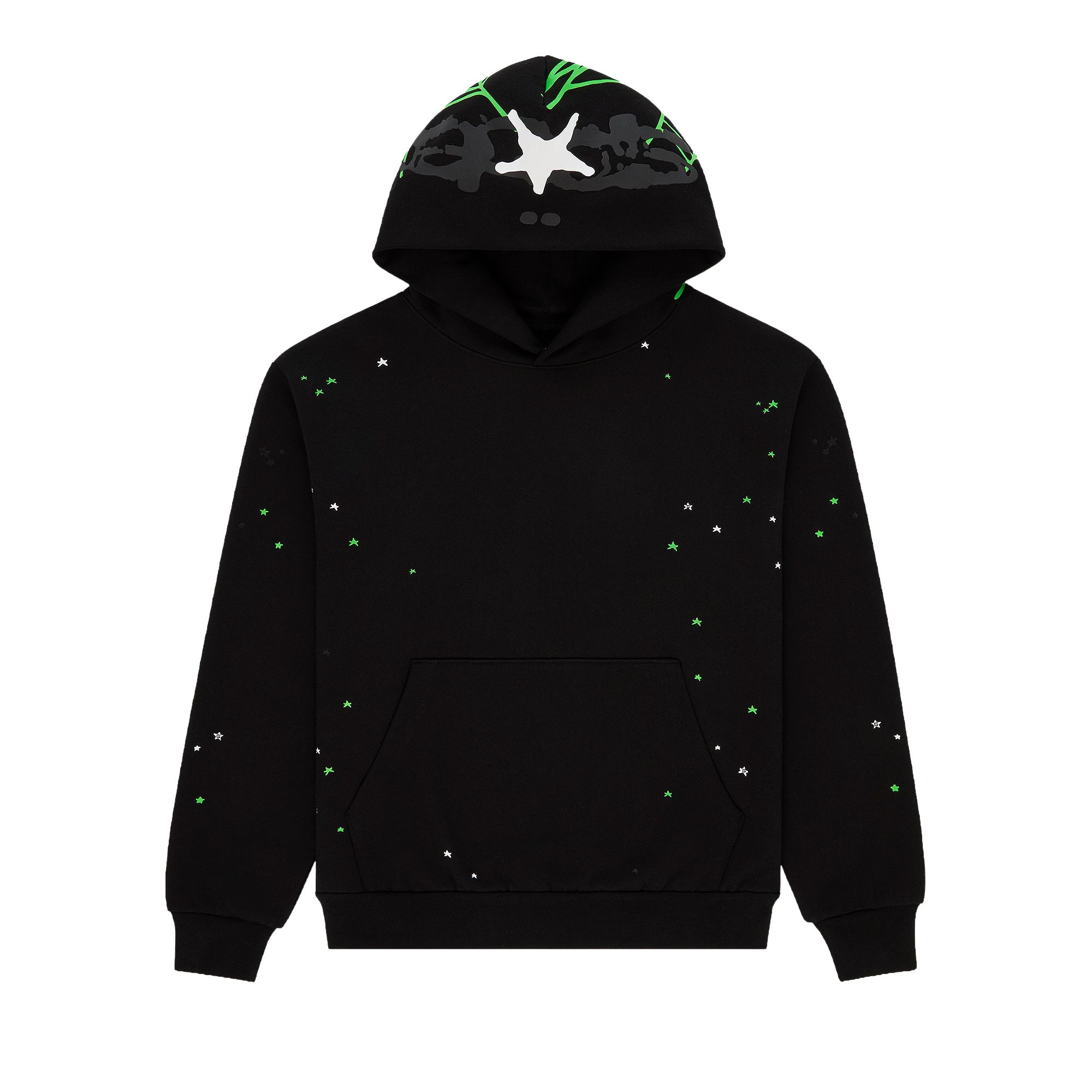 SP5DER Pre-owned Heavy Web Hoodie 'black' | Men's Size S