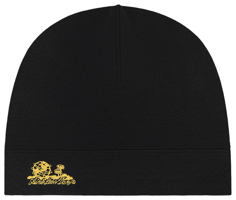 AIME LEON DORE RIBBED KNIT BEANIE BLACK 【公式通販】