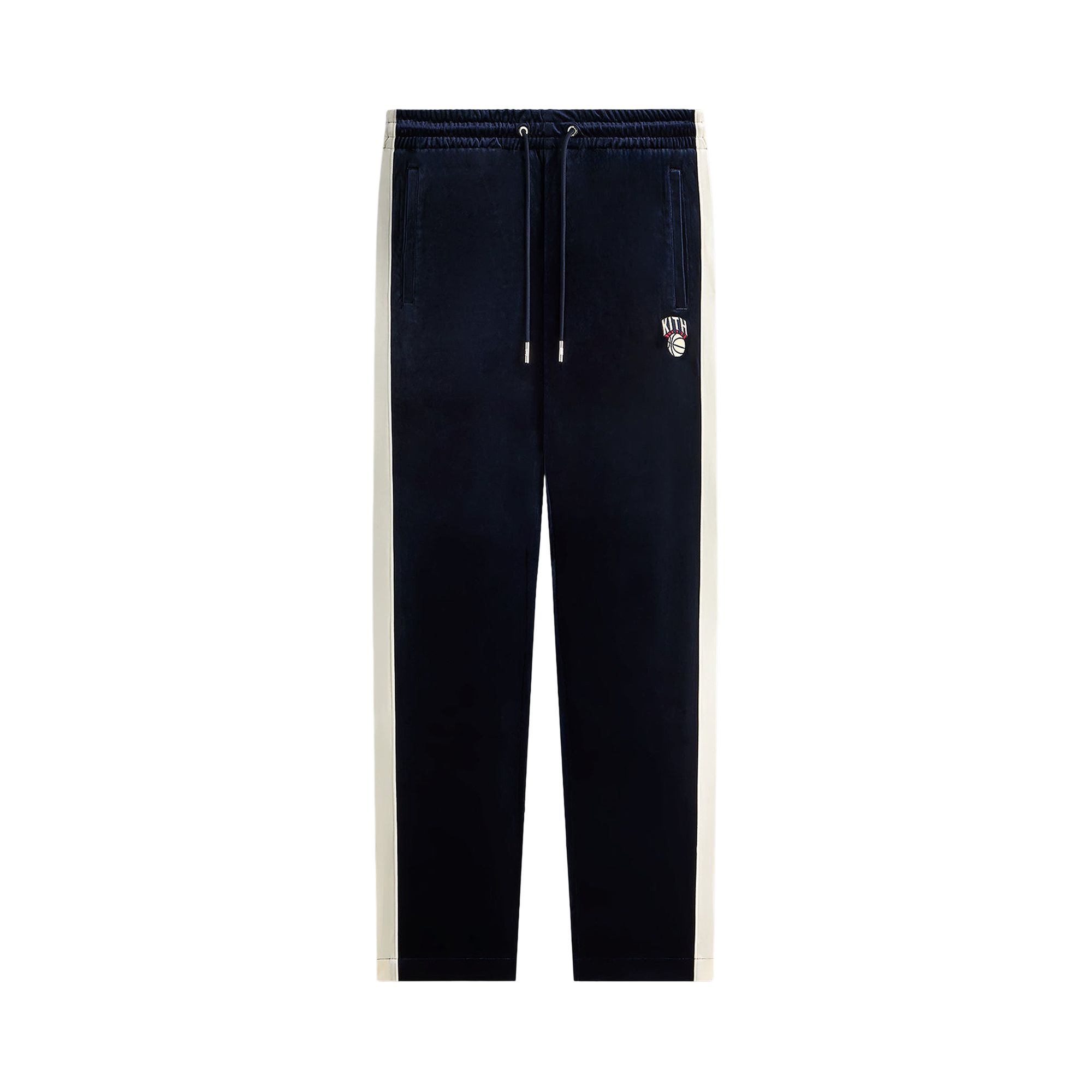 KITH Pre-owned For The New York Knicks Velour Track Pant 'nocturnal' | Black | Men's Size S