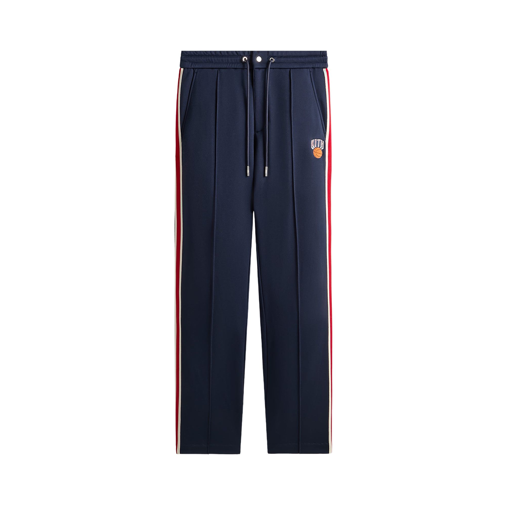 Pre-owned Kith For The New York Knicks Classic Damon Pant 'nocturnal' | Black | Men's Size Xl