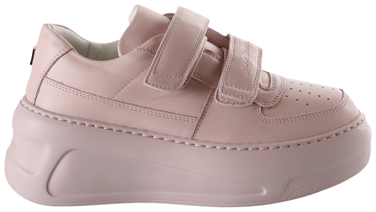 Acne Studios Velcro Strap Platform Sneaker Pastel Pink
