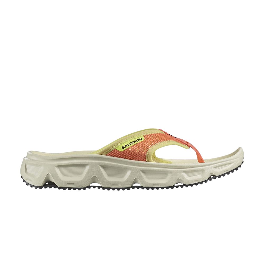Pre-owned Salomon Wmns Reelax Break 6.0 'fresh Salmon Yellow Sunny Lime' | Orange | Women's Size 6.5