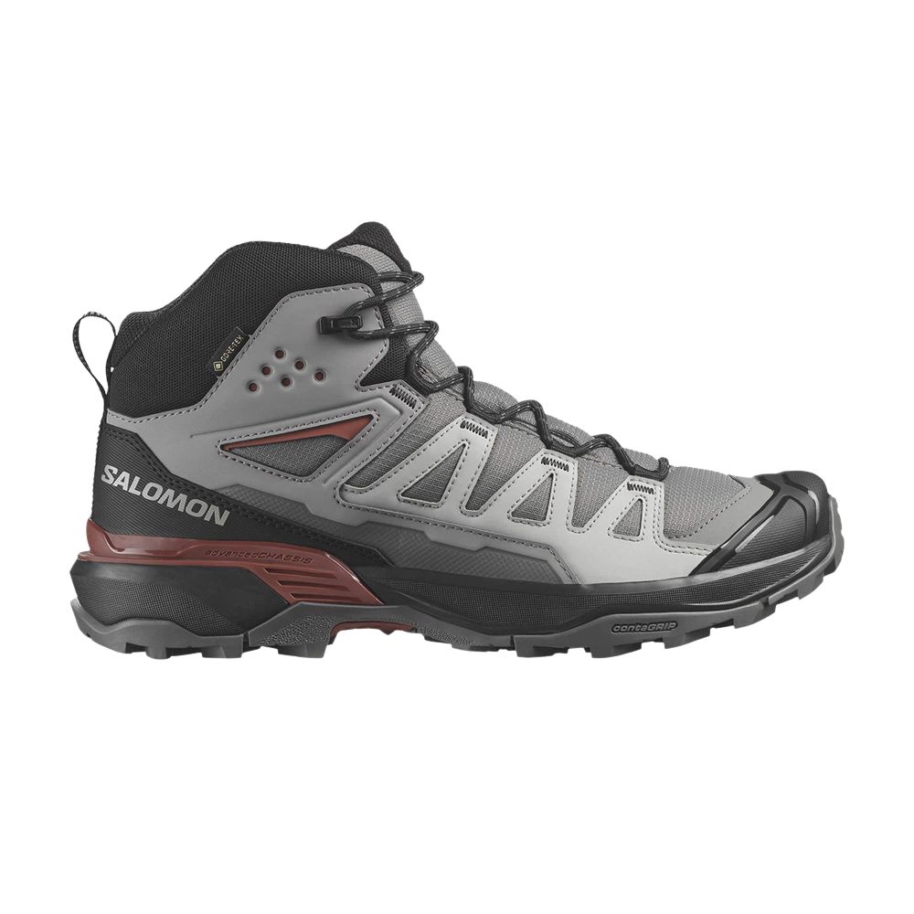 Salomon X Ultra 360 Mid GORE-TEX 'Pewter Burnt Henna' | Grey | Men's Size 11.5 - L47447800