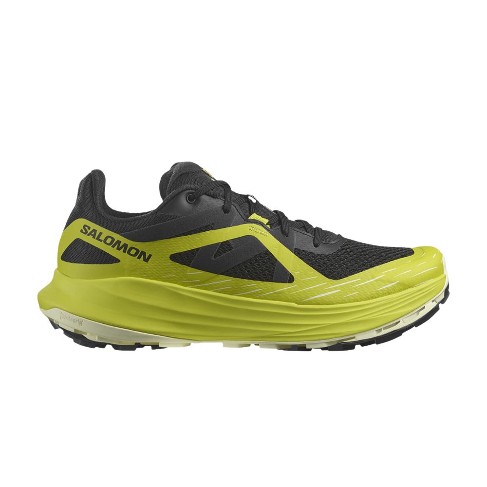 Salomon Ultra Flow 'Black Sulphur Spring Yellow' | Men's Size 8.5 - L47462500