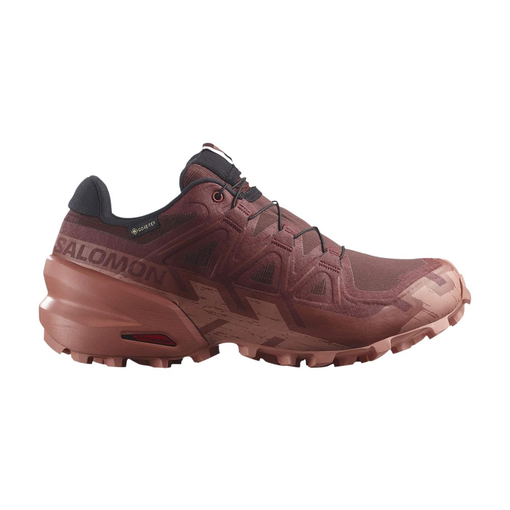 Click to view more detailed imagery on our partner's website Pre-owned Salomon Wmns Speedcross 6 Gore-tex 'fired Brick Ginger Red' | Women's Size 9