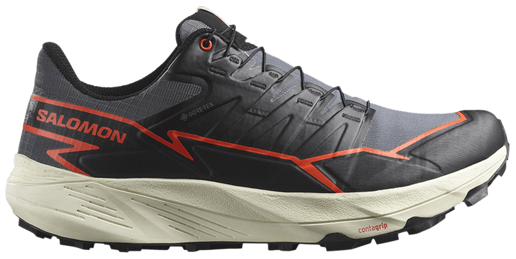 Salomon Thundercross GORE TEX Turbulence Black Cherry Tomato