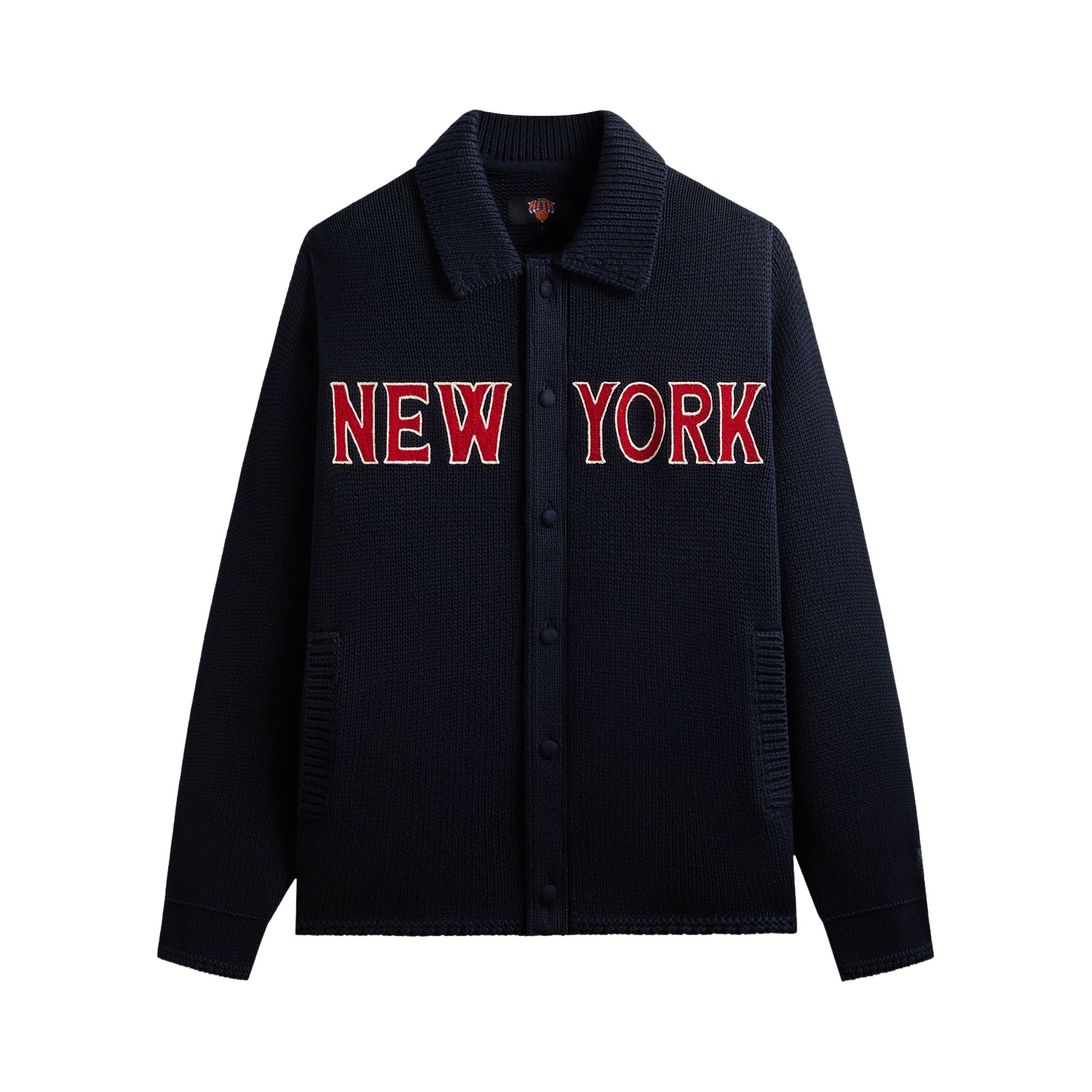 Click to view more detailed imagery on our partner's website Pre-owned Kith For The New York Knicks Classic Knit Ginza 'nocturnal' | Black | Men's Size Xl
