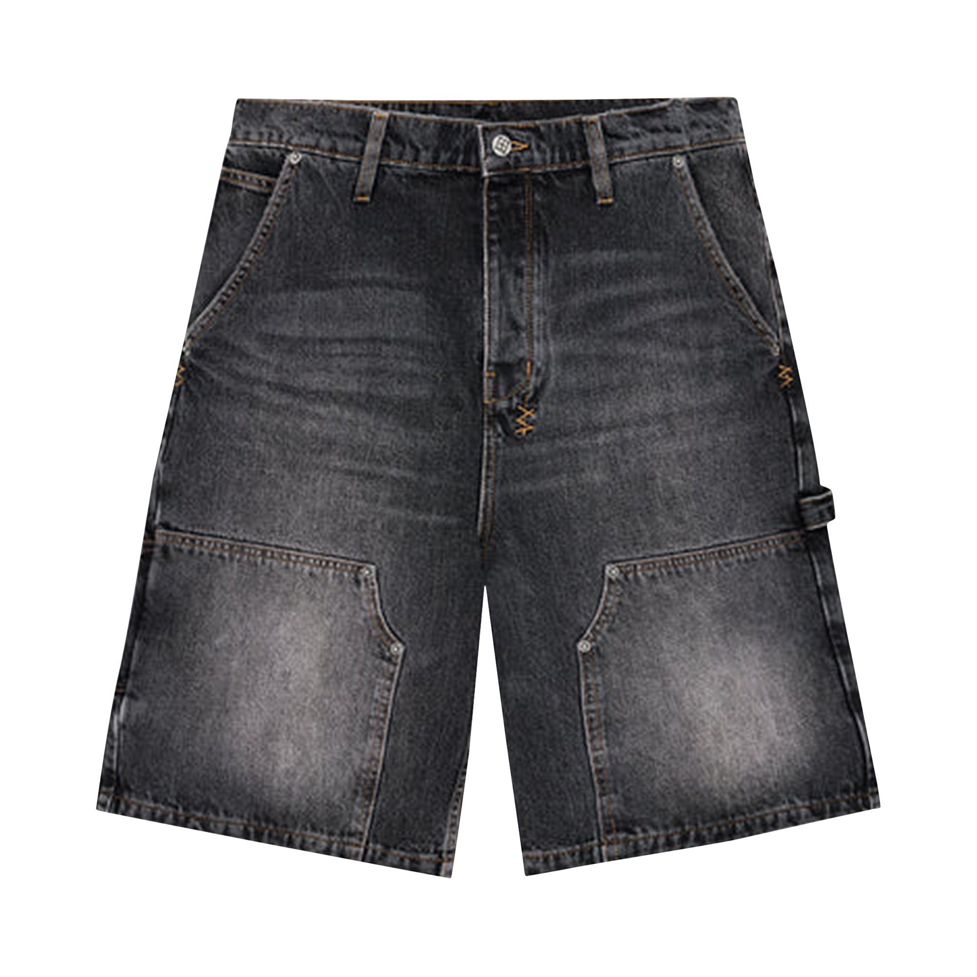 Pre-owned Ksubi Maxx Operator Short 'villain Grey' | Men's Size 36 In Gray