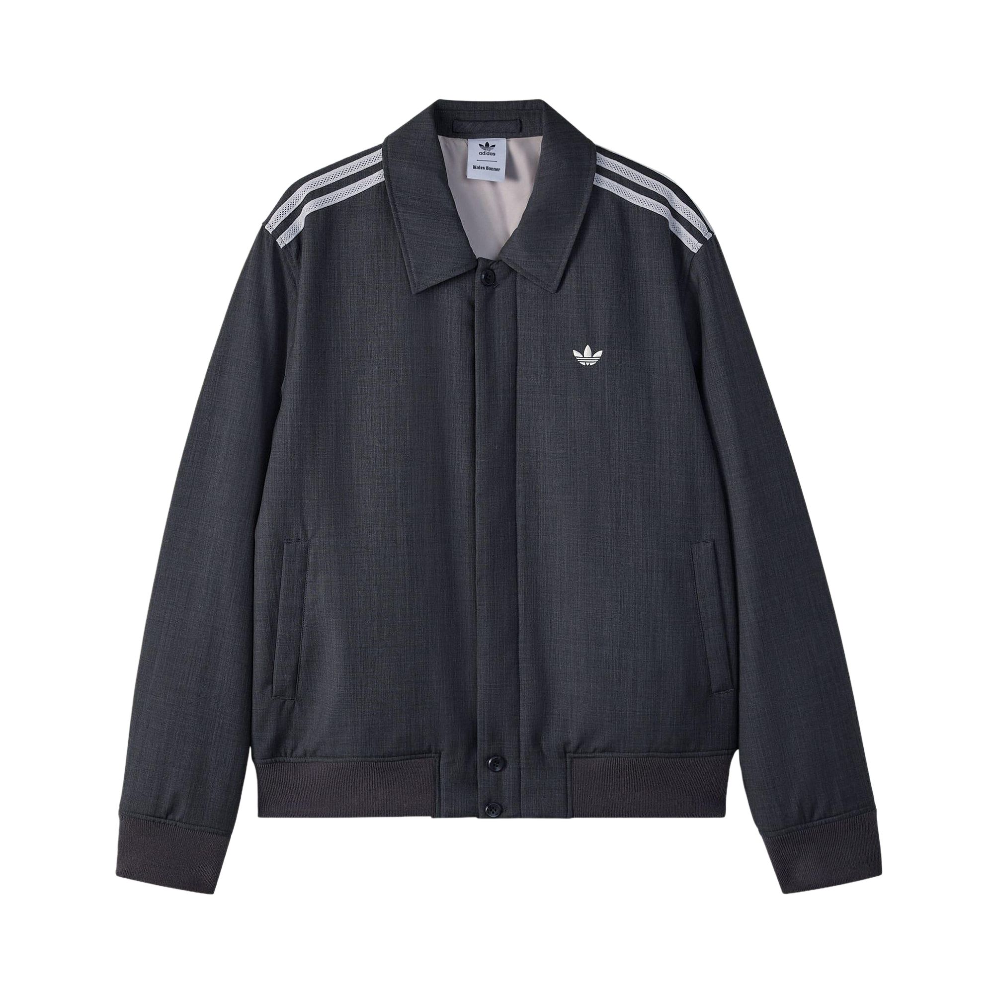 Pre-owned Adidas Originals Adidas X Wales Bonner Wool Blouson 'dark Grey' | Men's Size M In Gray