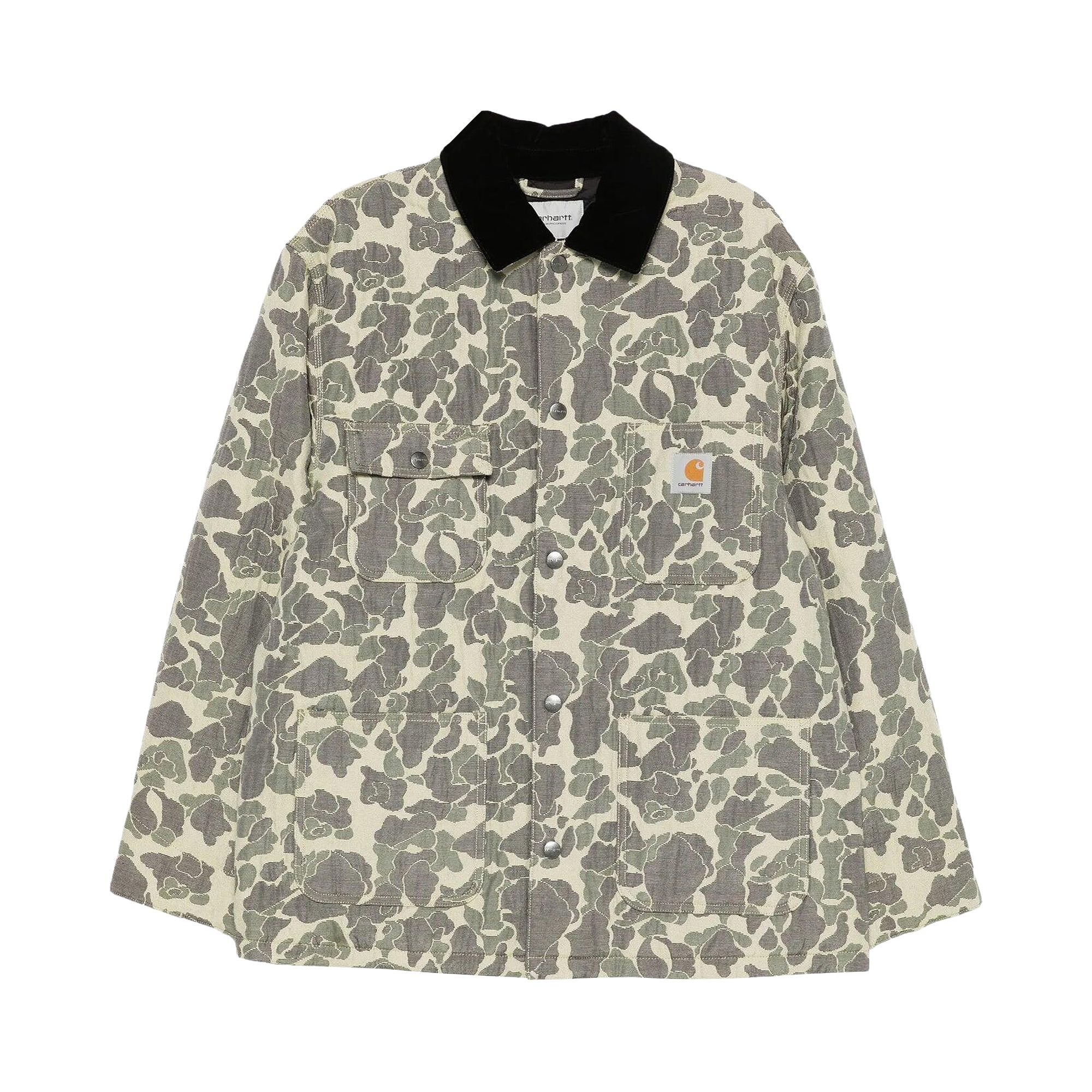 Pre-owned Carhartt Wip Tapestry Chore Coat 'camo Duck/green/tobacco' | Men's Size M