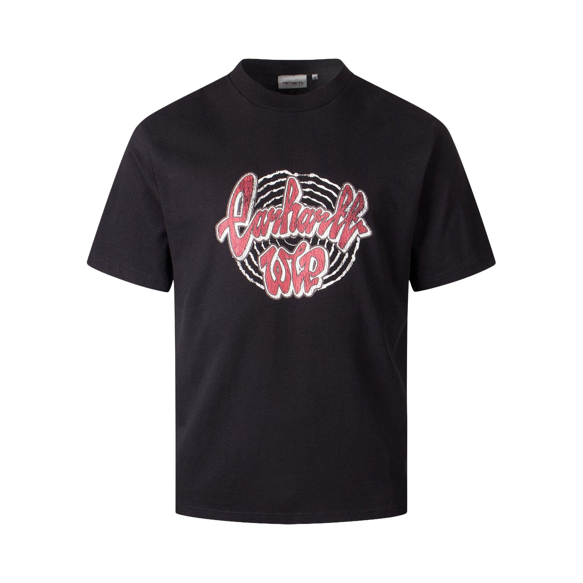 Pre-owned Carhartt Wip Short-sleeve Chedda T-shirt 'black' | Men's Size Xl