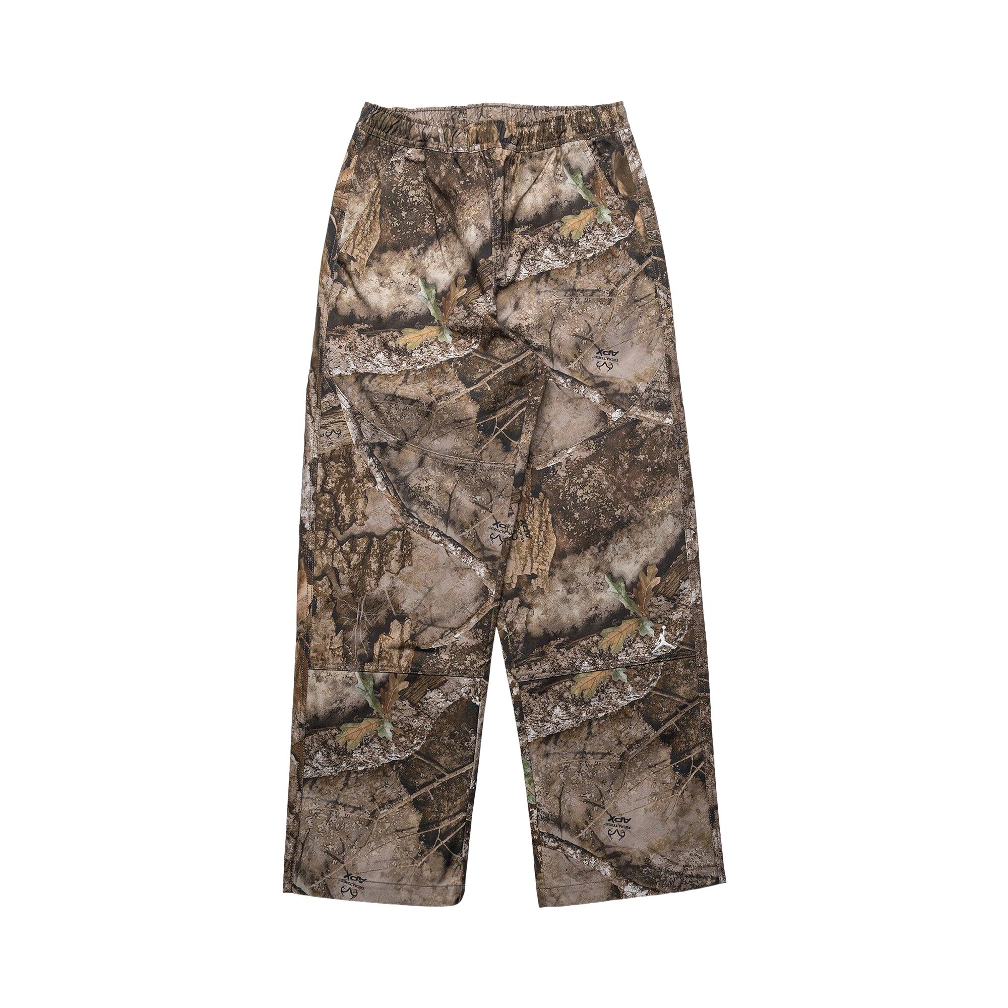 Pre-owned Air Jordan Brooklyn Woven Realtree Pants 'medium Olive/sail' | Green | Men's Size Xxl