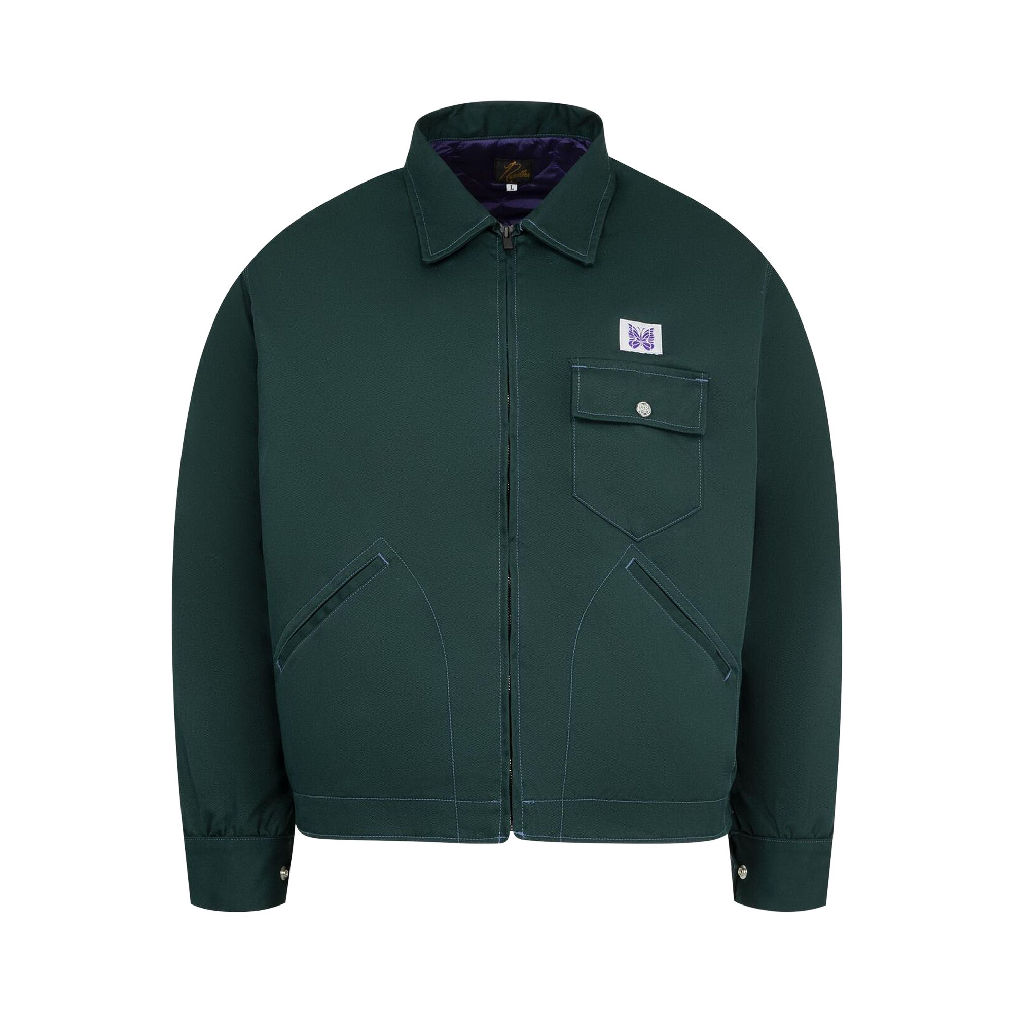 Pre-owned Needles Work Jacket 'green' | Men's Size M