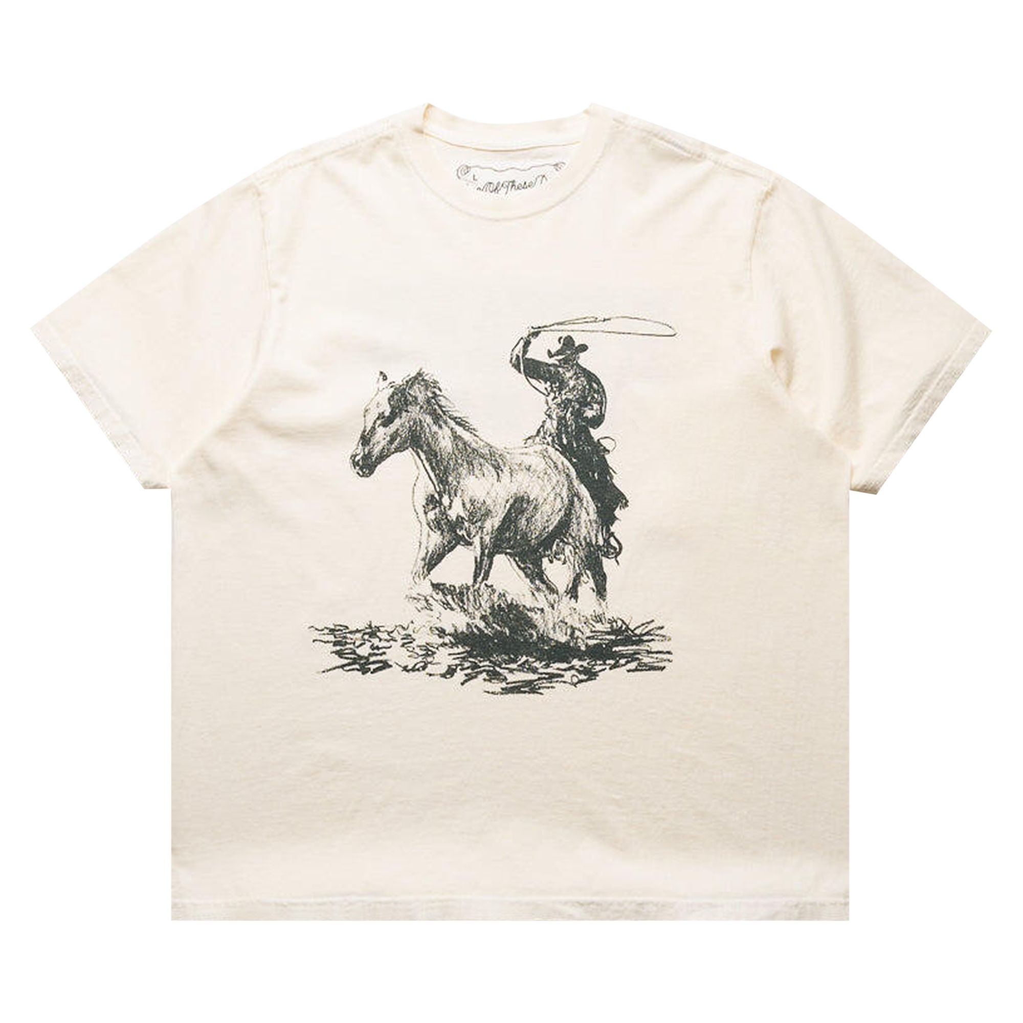 Pre-owned One Of These Days Reward T-shirt 'bone' | White | Men's Size L