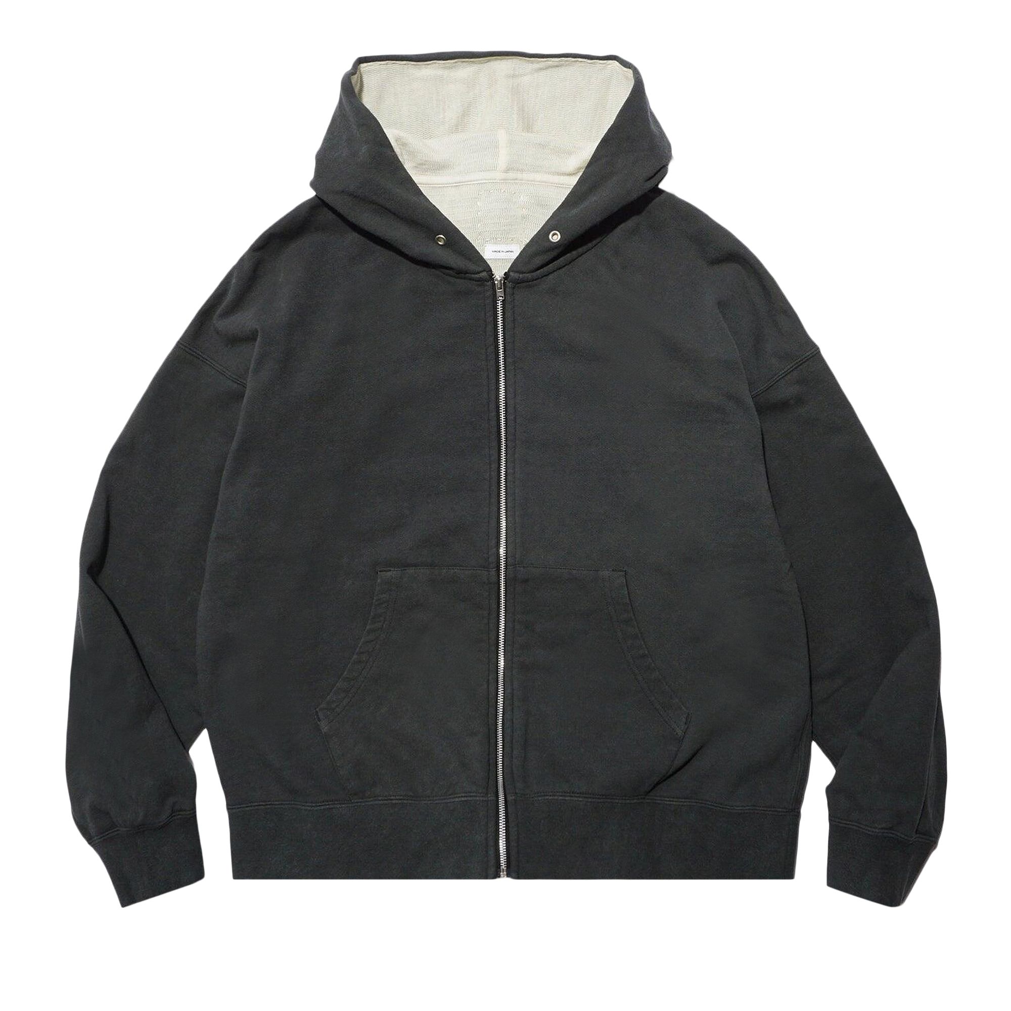 Pre-owned Visvim Jumbo Sb Dual Hoodie F.z. Dmgd 'black' | Men's Size 2