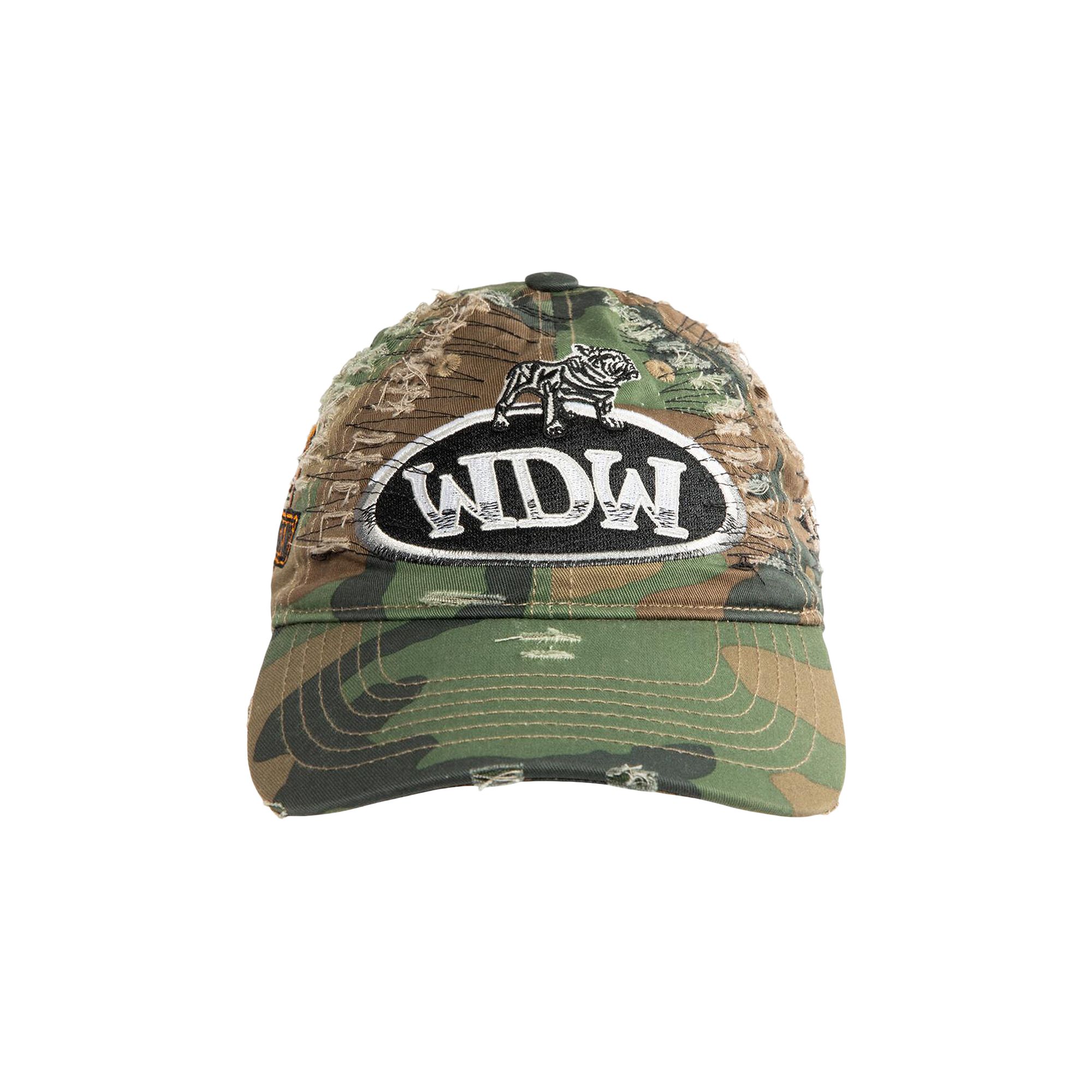 Pre-owned Who Decides War Dale Cap 'olive/multi' | Green | Men's Size Onesize