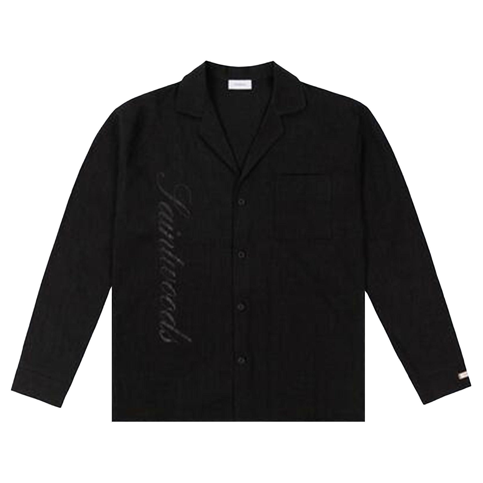 Pre-owned Saintwoods Linen Pyjama Top 'black' | Men's Size S