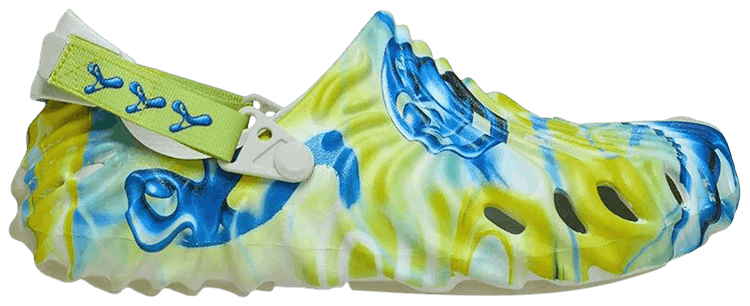 Salehe Bembury x Kenny Scharf x Crocs Pollex Clog Art Friends THumbs Up Good Job