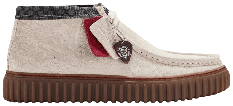 Stranger Things x Clarks Torhill Hi Hellfire Club   Off White