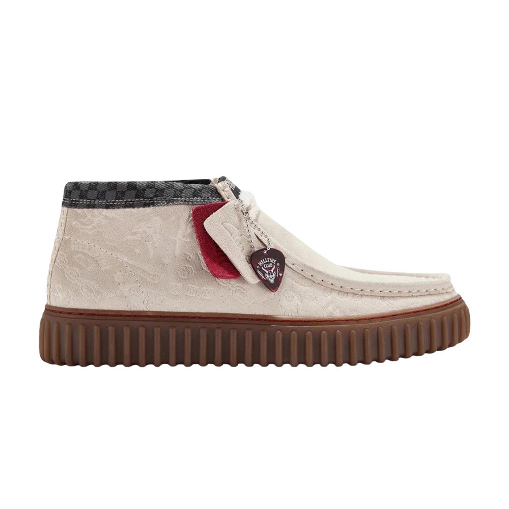 Pre-owned Clarks Stranger Things X  Torhill Hi 'hellfire Club - Off White' | Cream | Men's Size 10.5