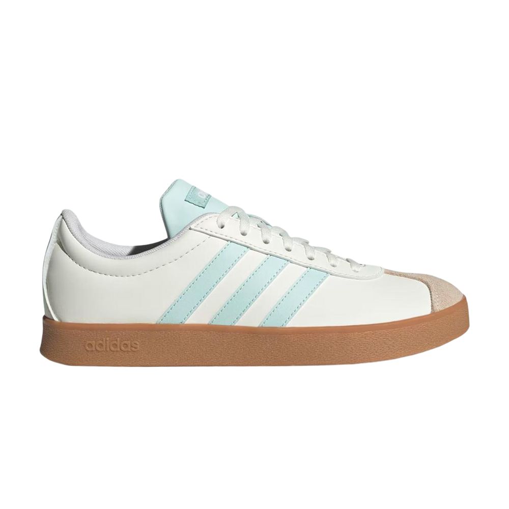 Pre-owned Adidas Originals Adidas Wmns Vl Court Base 'core Halo Mint' | White | Women's Size 9