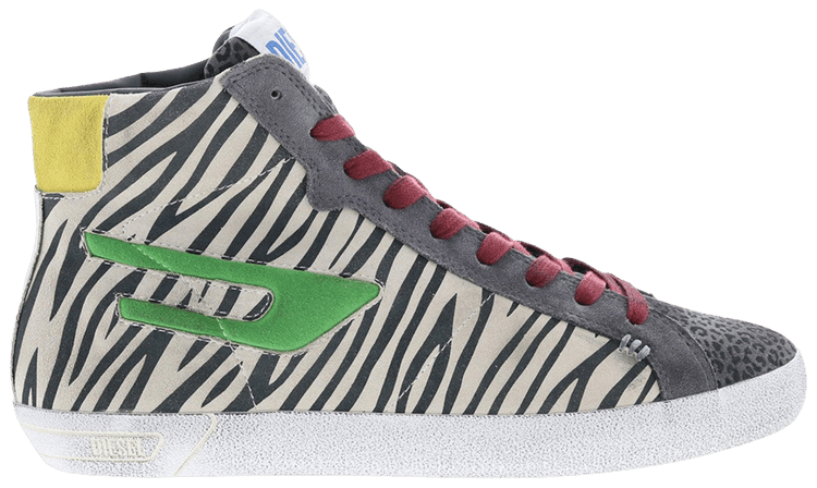 Diesel S Leroji Mid White Pewter