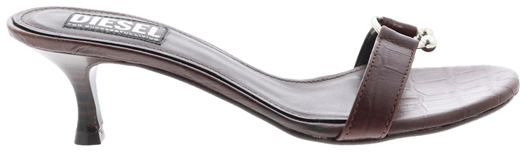 Diesel Wmns SA Peggye Heel Dark Brown