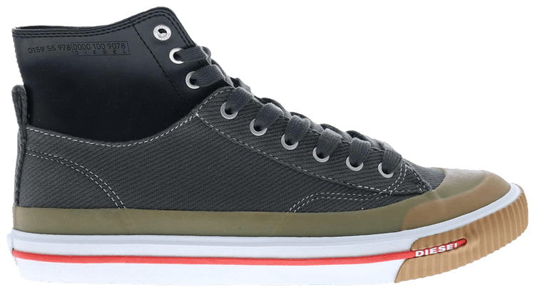 Diesel S Athos Mid Charcoal Grey