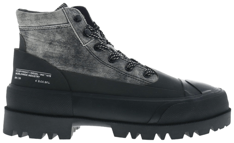 Diesel D Hiko BT X Boot Black