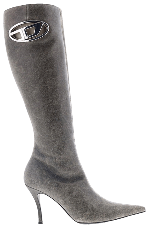 Diesel Wmns D Venus Knee High Boot Brown Black