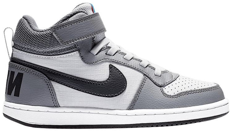Nike Court Borough Mid PS Cool GreyPure PlatinumPhoto BlueAnthracite