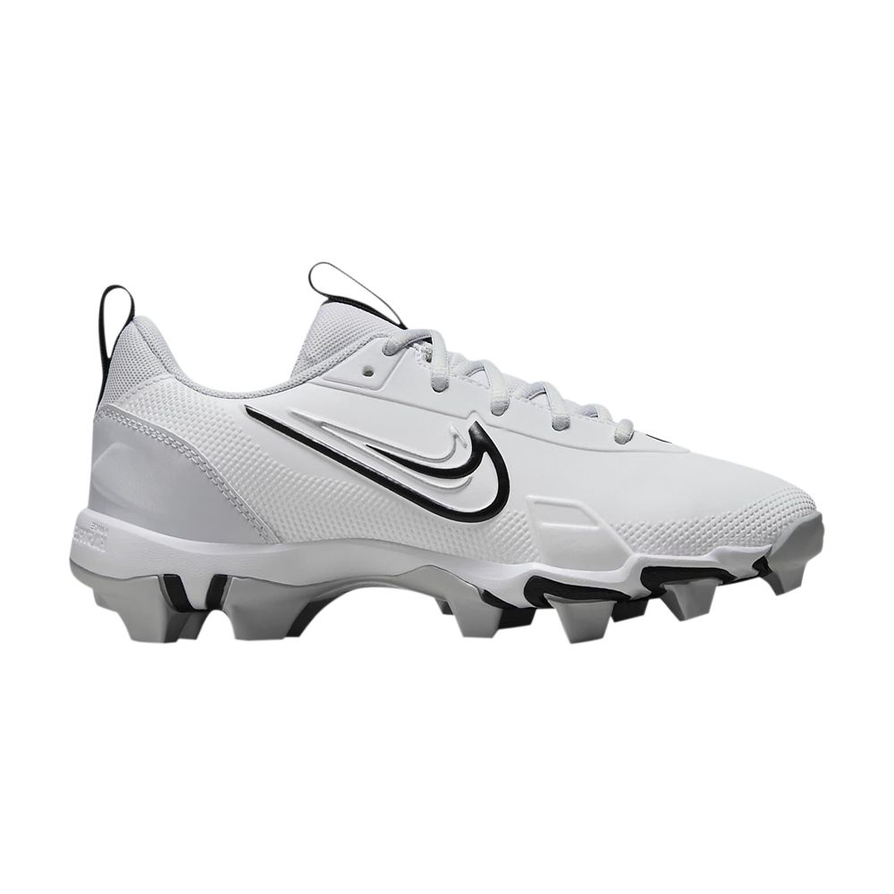 Nike Force Trout 9 Keystone GS 'White/Pure Platinum/Metallic Silver/Black' | Grey | Kid's Size 6 - FB9731-102