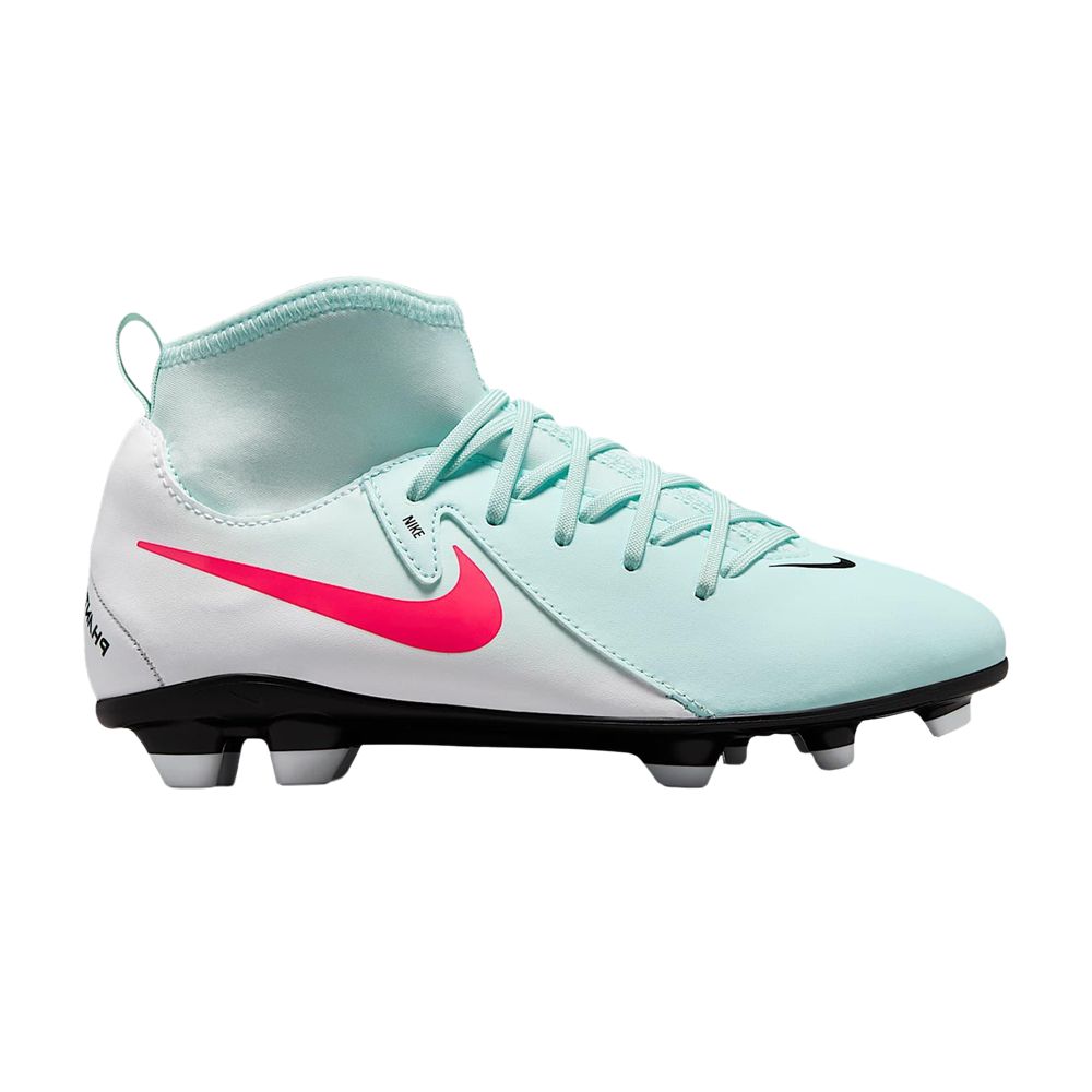 Pre-owned Nike Jr. Phantom Luna 2 Club Gs 'mint/off Noir/atomic Red' | Blue | Kid's Size 1