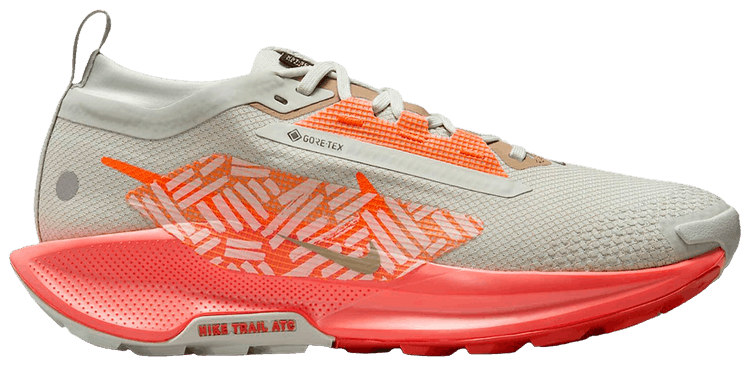 Nike Wmns Pegasus Trail 5 GORE TEX Light SilverLight Wild MangoVintage CoralHyper Crimson