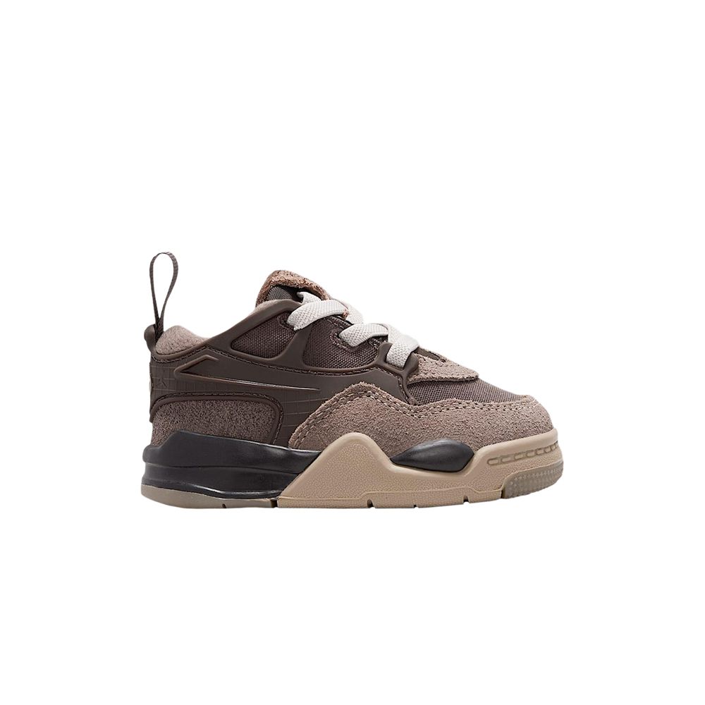 Pre-owned Air Jordan 4 Rm Td 'ironstone/baroque Brown/light Bone/medium Olive' | Infant Size 6