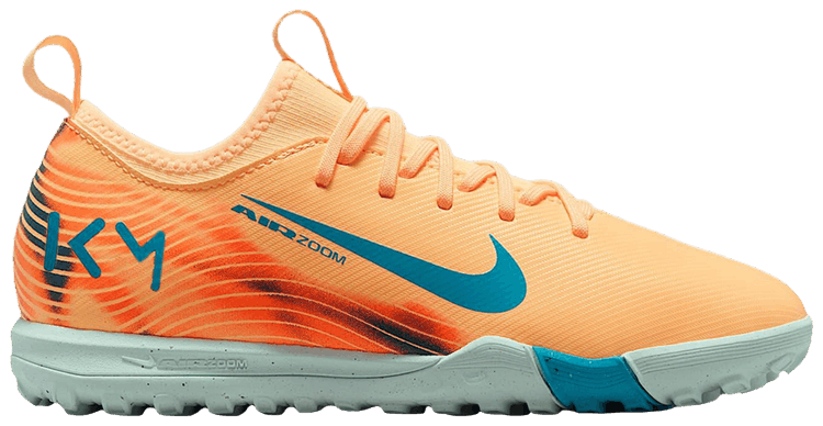 Kylian Mbappe x Nike Jr Mercurial Vapor 16 Academy GS Melon TintIglooNeo Turquoise