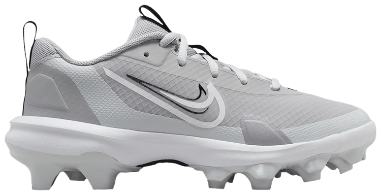 Nike Force Trout 9 Pro MCS GS Wolf GreyPure PlatinumBlackWhite