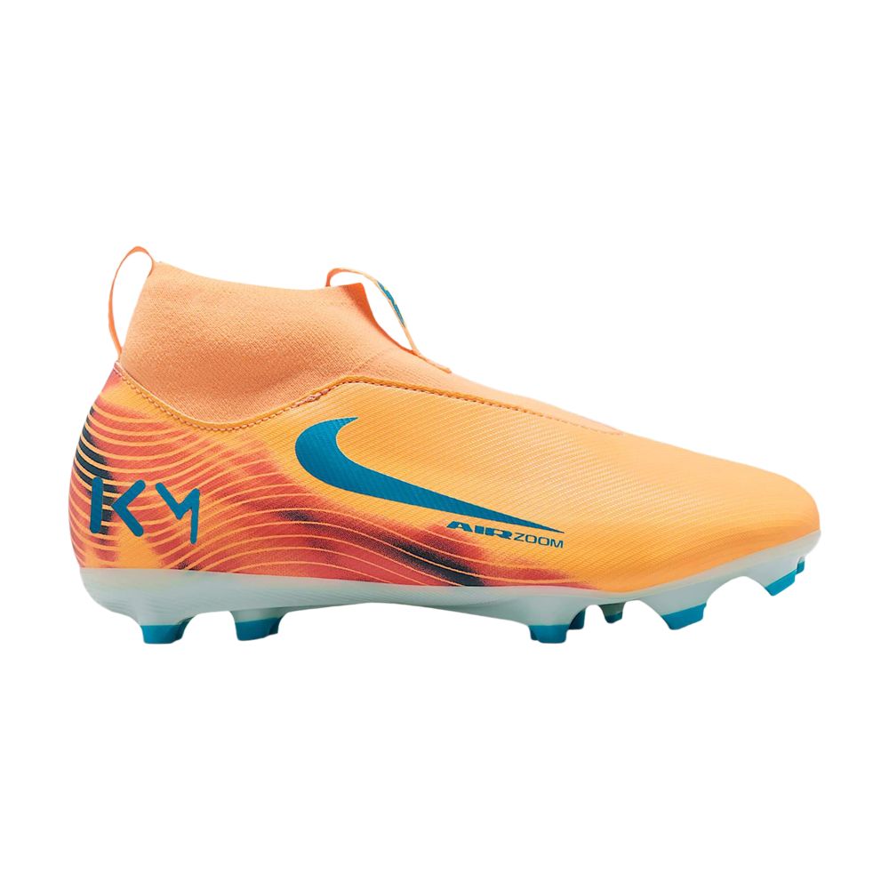 Pre-owned Nike Kylian Mbappé X  Jr. Mercurial Superfly 10 Academy Gs 'melon Tint/igloo/neo Turquoise' | Orange