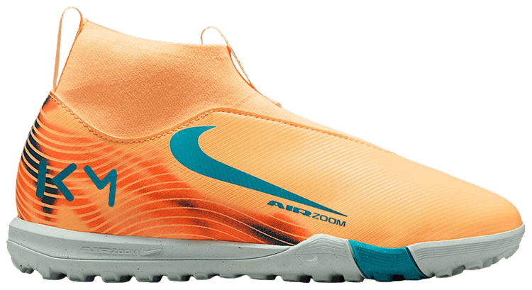Kylian Mbappe x Nike Jr Mercurial Superfly 10 Academy GS Melon TintIglooNeo Turquoise
